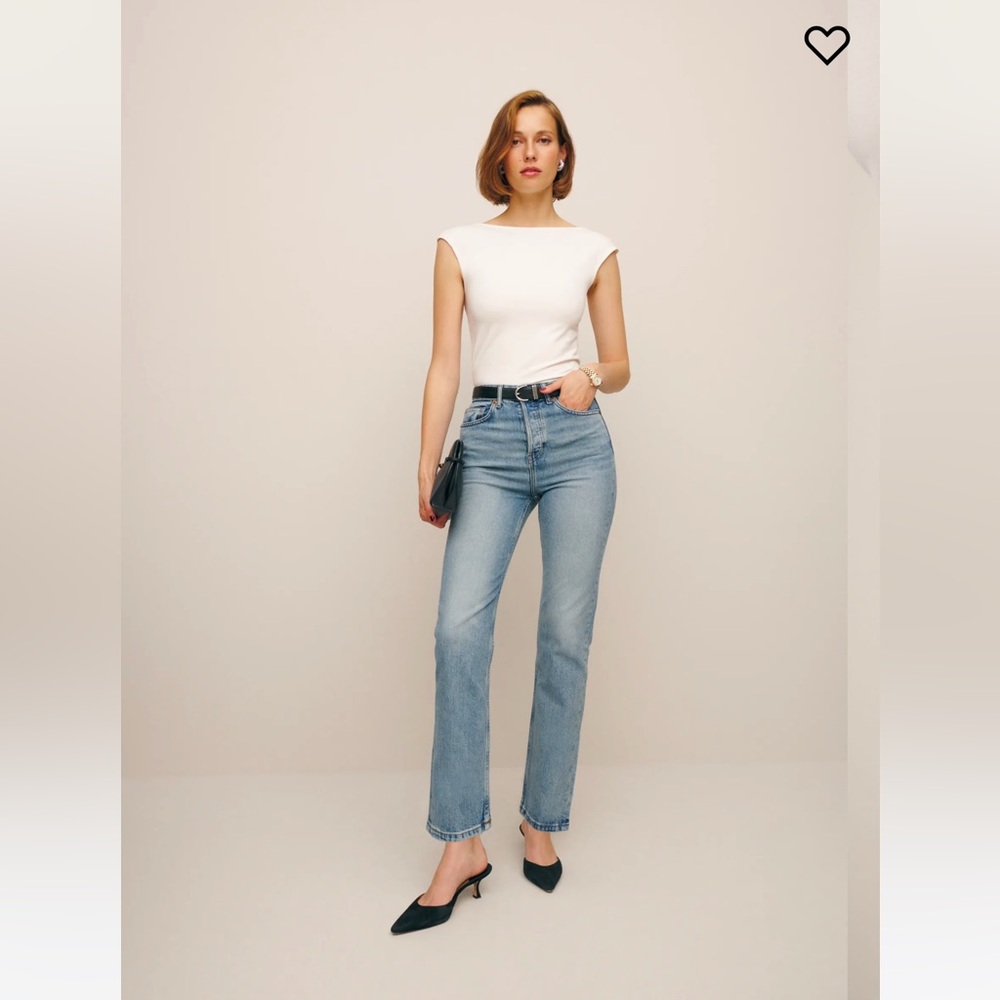 NWT Reformation Cynthia Jeans